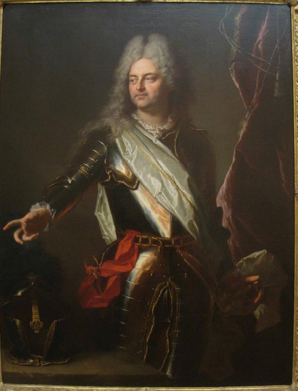 Hyacinthe Rigaud Marquis de Louville oil painting image